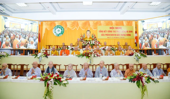 TP.HCM: Phân ban Ni giới T.Ư tổng kết Phật sự 2019 ảnh 1 HUY_0014-5.jpg