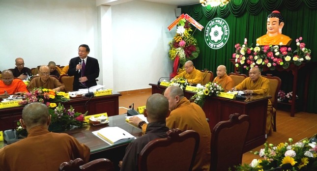 Khai mạc Hội nghị Ban Thường trực HĐTS GHPGVN ảnh 8 bui huu duoc.jpg