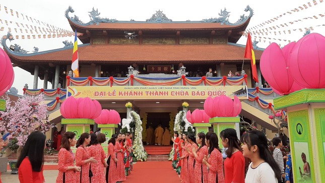 Hưng Yên: Khánh thành chùa Báo Quốc ảnh 1 88795439-75F3-4D16-9486-609CB664AAC2.jpeg