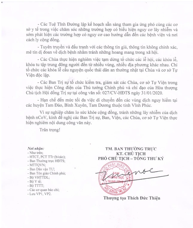 TƯGH chỉ đạo tăng cường phòng chống dịch corona ảnh 2 H2.jpg