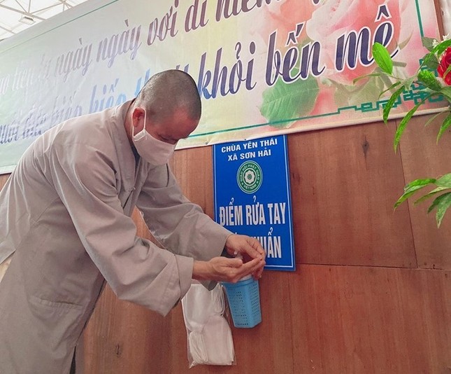 Nghệ An: Phật giáo chung tay phòng dịch Covid-19 ảnh 1 01.jpg