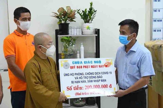 Phật giáo Q.10, H.Củ Chi đóng góp phòng chống dịch ảnh 4 4cc.jpg
