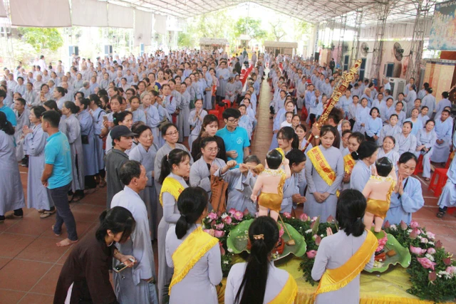 Thái Bình: Chùa Từ Xuyên kính mừng Phật đản ảnh 2 IMG_31052020_25.JPG