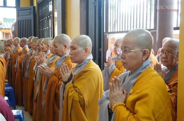 Phật giáo Q.4 khai giảng khóa An cư PL.2564 ảnh 6 15q.jpg