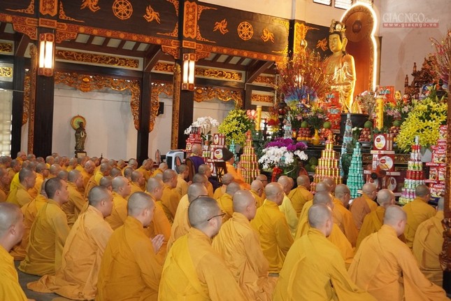 Có 140 hành giả an cư tại chùa Vĩnh Nghiêm ảnh 7 13vn.jpg