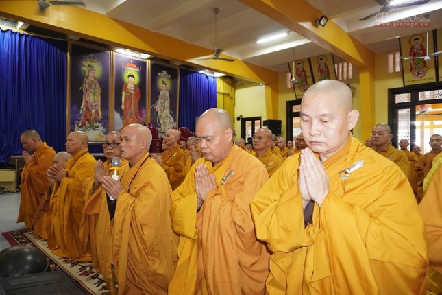 Có 140 hành giả an cư tại chùa Vĩnh Nghiêm ảnh 4 9vn.jpg