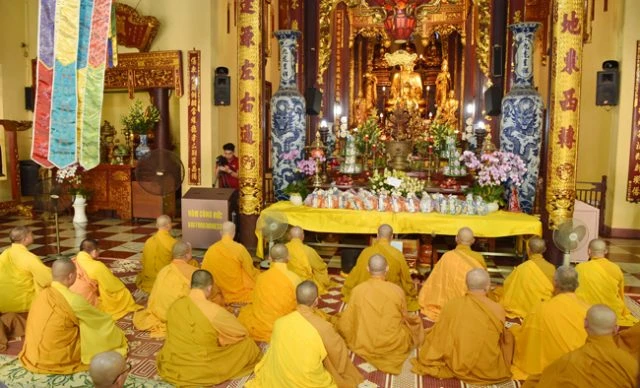 Hà Nội: Trường hạ Quán Sứ tác pháp An cư ảnh 2 HNOI 1.jpg