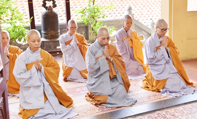 Hà Nội: Trường hạ Quán Sứ tác pháp An cư ảnh 8 HNOI 8.jpg