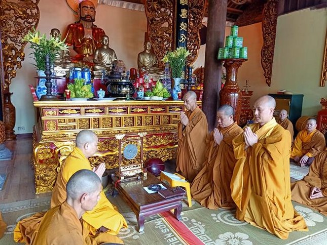 Thái Nguyên: Chư Tăng Ni chính thức vào mùa An cư ảnh 3 tng 4.jpg