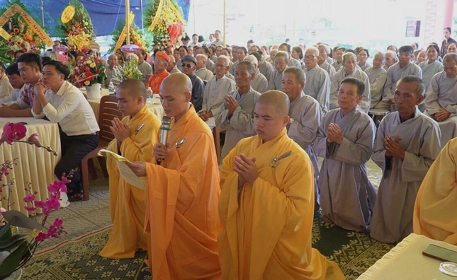 TT-Huế: Lễ nhập tự niệm Phật đường Thế Mỹ A ảnh 2 4.jpg