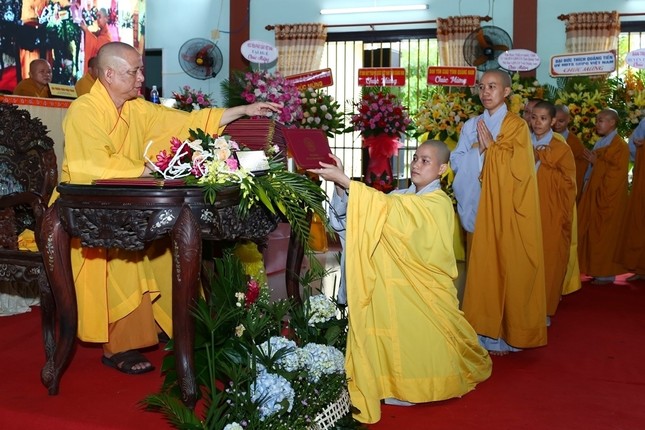 66 Tăng Ni sinh tốt nghiệp Trường Phật học Quảng Nam ảnh 3 IMG_7480.jpg