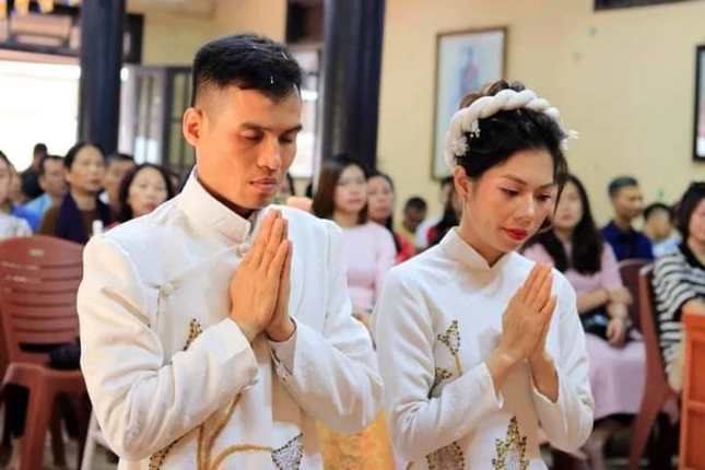 Tiệc cưới chay của hai Phật tử trẻ ảnh 1 1B719535-B592-4854-BC80-CB18A9E9BF52.jpeg