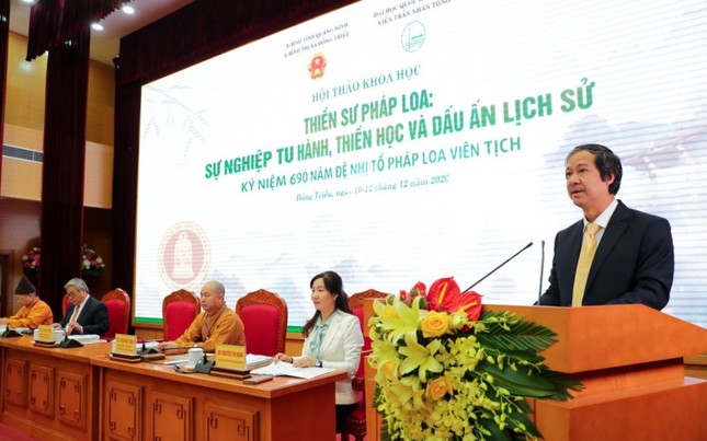 Hội thảo về Thiền sư Pháp Loa tại Quảng Ninh ảnh 1 pgs-1607662080153.jpg