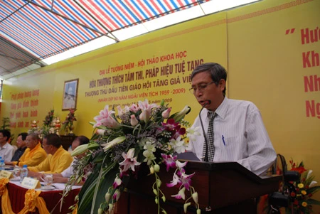 Nam Định: Hội thảo khoa học về Hòa thượng Thích Tuệ Tạng ảnh 15