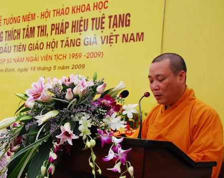 Nam Định: Hội thảo khoa học về Hòa thượng Thích Tuệ Tạng ảnh 21