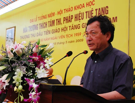 Nam Định: Hội thảo khoa học về Hòa thượng Thích Tuệ Tạng ảnh 22