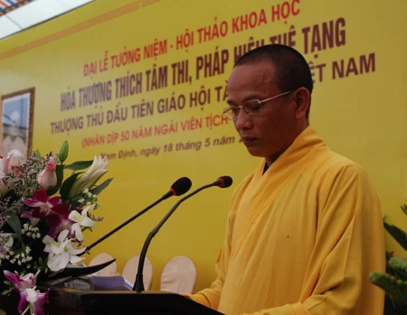 Nam Định: Hội thảo khoa học về Hòa thượng Thích Tuệ Tạng ảnh 24