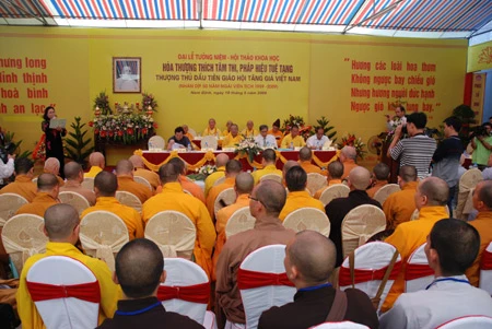 Nam Định: Hội thảo khoa học về Hòa thượng Thích Tuệ Tạng ảnh 5