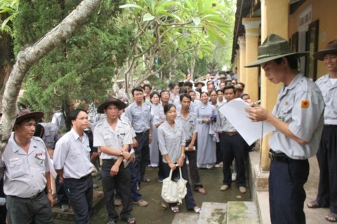 Thừa Thiên Huế: Phân ban Hướng dẫn GĐPT tổ chức thi kết khóa bậc Định ảnh 15