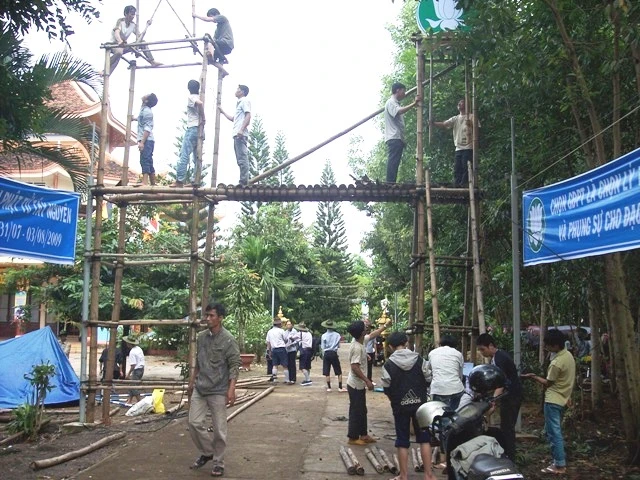 Daklak: 1700 huynh trưởng, đoàn sinh dự trại họp bạn Gia đình Phật tử Tây Nguyên ảnh 15