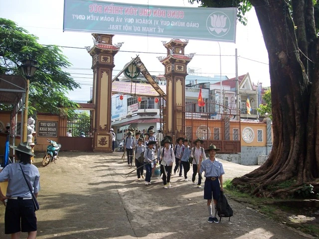 Daklak: 1700 huynh trưởng, đoàn sinh dự trại họp bạn Gia đình Phật tử Tây Nguyên ảnh 16