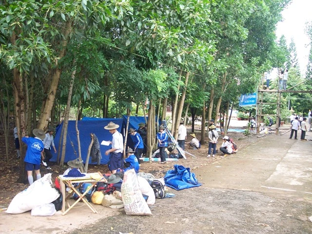 Daklak: 1700 huynh trưởng, đoàn sinh dự trại họp bạn Gia đình Phật tử Tây Nguyên ảnh 18