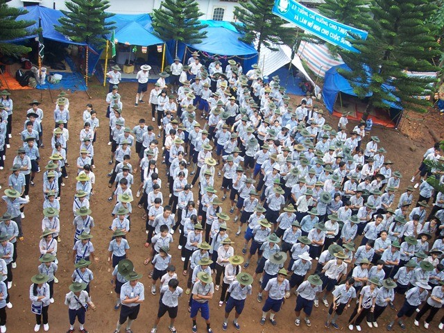 Daklak: 1700 huynh trưởng, đoàn sinh dự trại họp bạn Gia đình Phật tử Tây Nguyên ảnh 1 Daklak: 1700 huynh trưởng, đoàn sinh dự trại họp bạn Gia đình Phật tử Tây Nguyên ảnh 1
