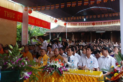 Thái Nguyên: Đại lễ khai pháp tại trường Hạ Phù Liễn ảnh 2