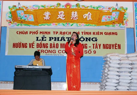 Kiên Giang: Chùa Phổ Minh hướng về đồng bào miền Trung & Tây nguyên ảnh 9