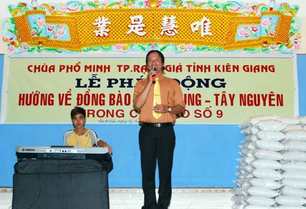 Kiên Giang: Chùa Phổ Minh hướng về đồng bào miền Trung & Tây nguyên ảnh 10