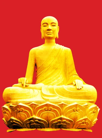 Yên Tử khởi đúc tượng đồng khổng lồ ảnh 1