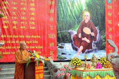 Phật giáo cả nước tổ chức trọng thể tưởng niệm ngày Phật hoàng Trần Nhân Tông nhập Niết Bàn ảnh 141