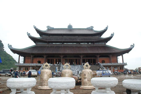 Ninh Bình: Lễ an tâm tượng Phật chùa Bái Đính đón Đại lễ Phật đản ảnh 6