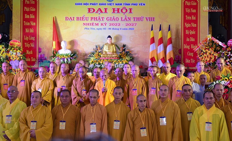 Hòa thượng Thích Đồng Tiến được tái suy cử Trưởng ban Trị sự Phật giáo tỉnh Phú Yên nhiệm kỳ 2022-2027