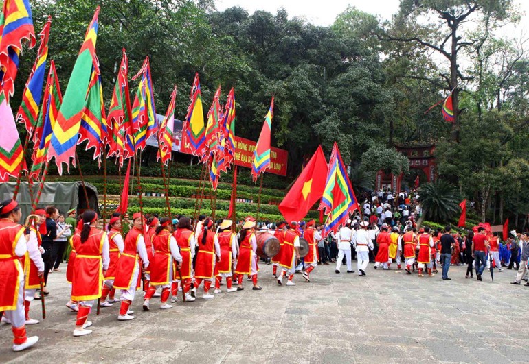Lễ hội tại Đền Hùng (Phú Thọ) thường thu hút hàng triệu người dân, du khách tham dự
