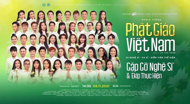 Hơn 50 Nghệ Sĩ Tham Gia Video Âm Nhạc “Phật Giáo Việt Nam” Mừng 40 Năm  Thành Lập Ghpgvn | Giác Ngộ Online