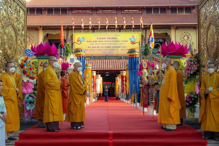 [CHÙM ẢNH] Đại hội đại biểu Phật giáo TP.HCM lần thứ X tại Việt Nam Quốc Tự