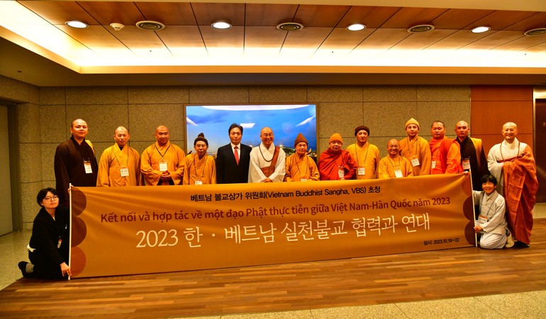 Chào đón phái đoàn GHPGVN đến Hàn Quốc