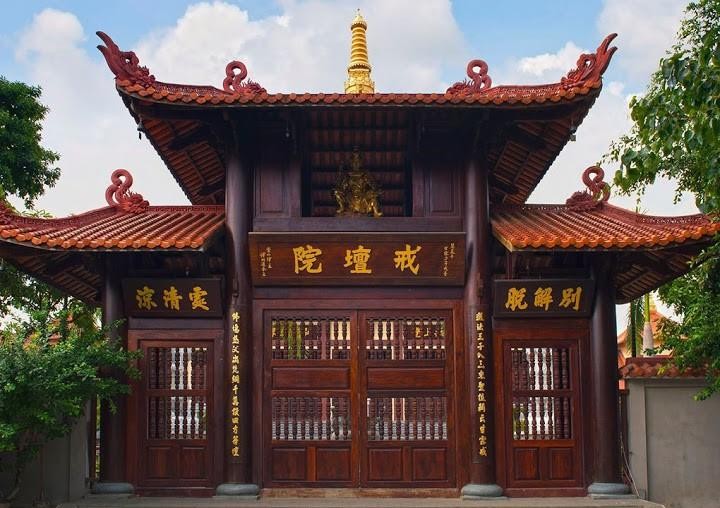 Giới đài viện chùa Huệ Nghiêm, cơ sở học của chư Tăng Lớp Hoằng luật
