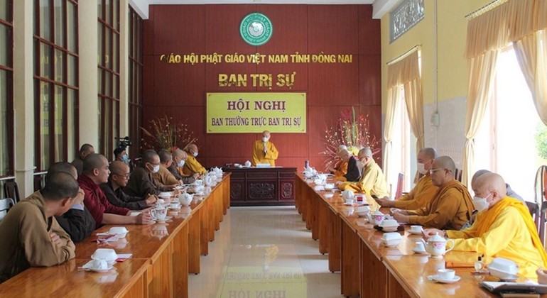Ban Thường trực Ban Trị sự Phật giáo tỉnh Đồng Nai họp triển khai Phật sự