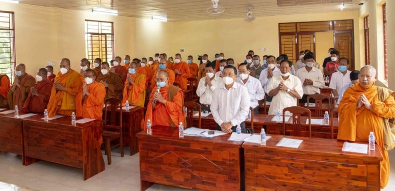 Hội Đoàn kết Sư sãi yêu nước tỉnh tổ chức hội nghị tổng kết Phật sự năm 2021