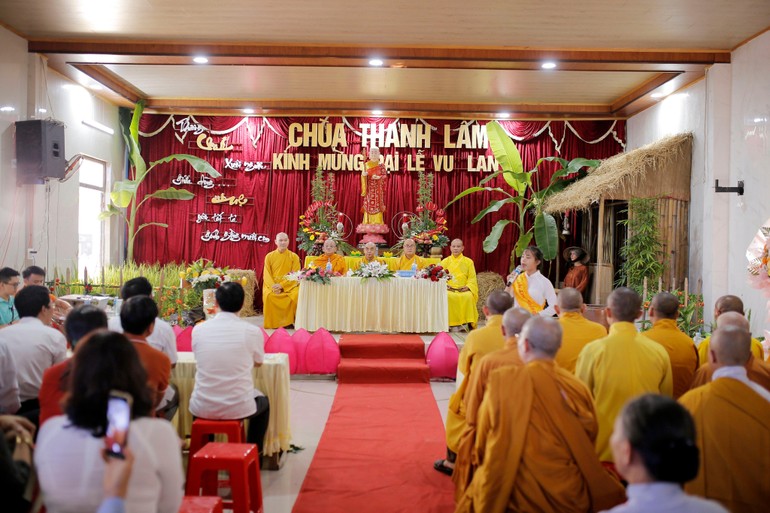 Chùa Thanh Lâm tổ chức Đại lễ Vu lan - Báo hiếu và dâng pháp y cúng dường đến Tăng Ni