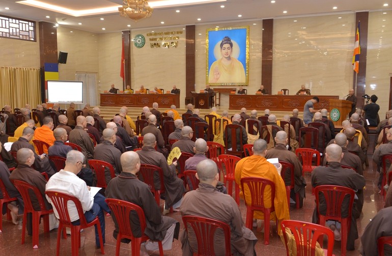 Buổi họp khoáng đại của Ban Thường trực Ban Trị sự Phật giáo TP.HCM nhằm triển khai hoạt động Phật sự trọng tâm