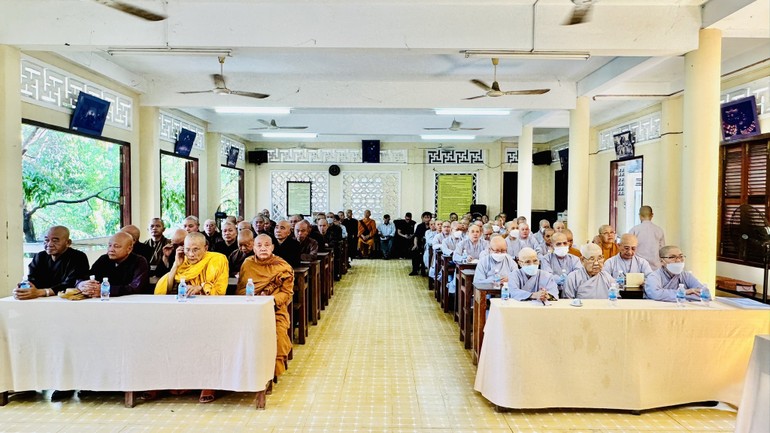 Hội nghị nhằm thông tin các hoạt động Phật sự quan trọng sắp tới của Phật giáo tỉnh