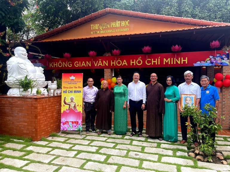 Ra mặt "không gian văn hóa Hồ Chí Minh" tại chùa An Hòa