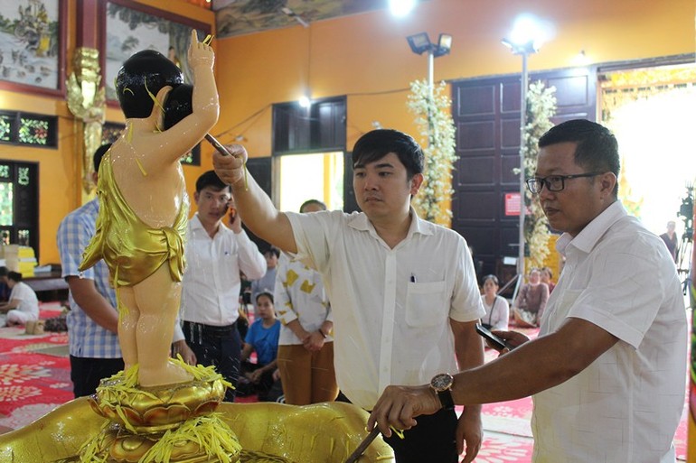 Lễ Tắm Phật tại thiền viện Phước Sơn, TP.Biên Hòa