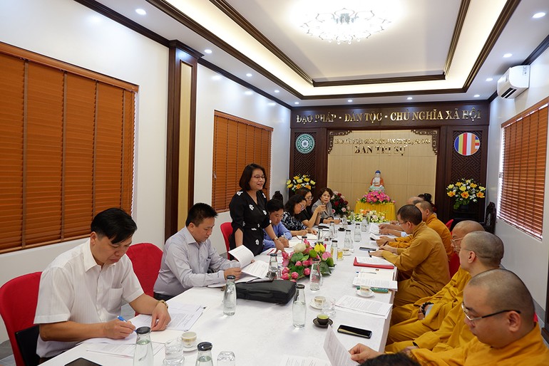 Ban Trị sự Phật giáo tỉnh có buổi làm việc với Ban Tôn giáo Chính phủ 