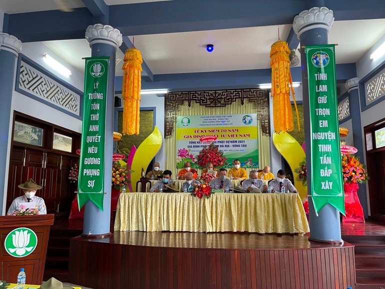 Phân ban Gia đình Phật tử tỉnh Bà Rịa - Vũng Tàu tổ chức kỷ niệm 70 năm thành lập Gia đình Phật tử Việt Nam 