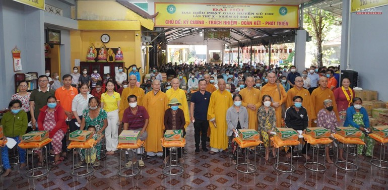 Chương trình "Trái tim từ bi" trong Đại lễ Phật đản Phật lịch 2566 của Phật giáo huyện Củ Chi
