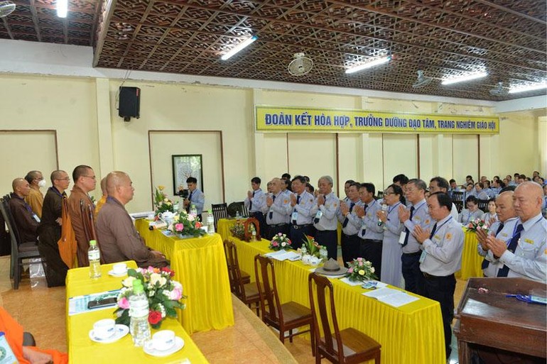 Huynh trưởng cấp Dũng Nguyên Mãn - Phan Văn Hội được tái suy cử Trưởng Phân ban Gia đình Phật tử tỉnh Đắk Lắk